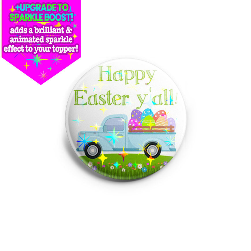 Happy Easter Truck Topper - Vault - Make it Sparkle - Topperswap