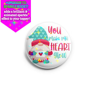 Heart Glow Gnome Topper