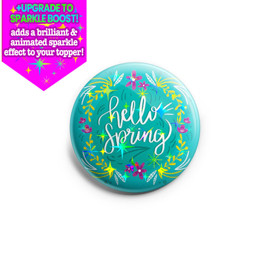 Hello Spring '19 Topper - Vault - Make it Sparkle - Topperswap