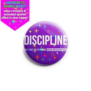 Purple Discipline Wisdom Topper