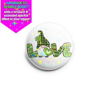 Love Gnome St. Patrick's Day Topper