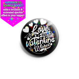 Love Kisses Wishes Topper