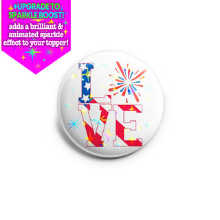LOVE USA Topper