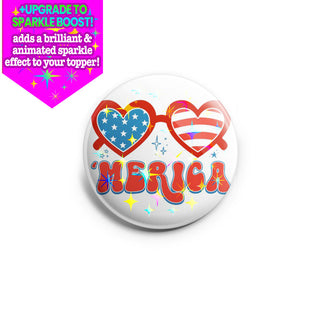 Merica Sunglasses Topper