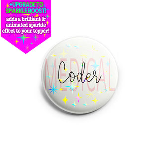 Medical Coder Reflection Topper