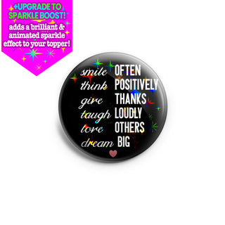 Positivity Checklist Topper