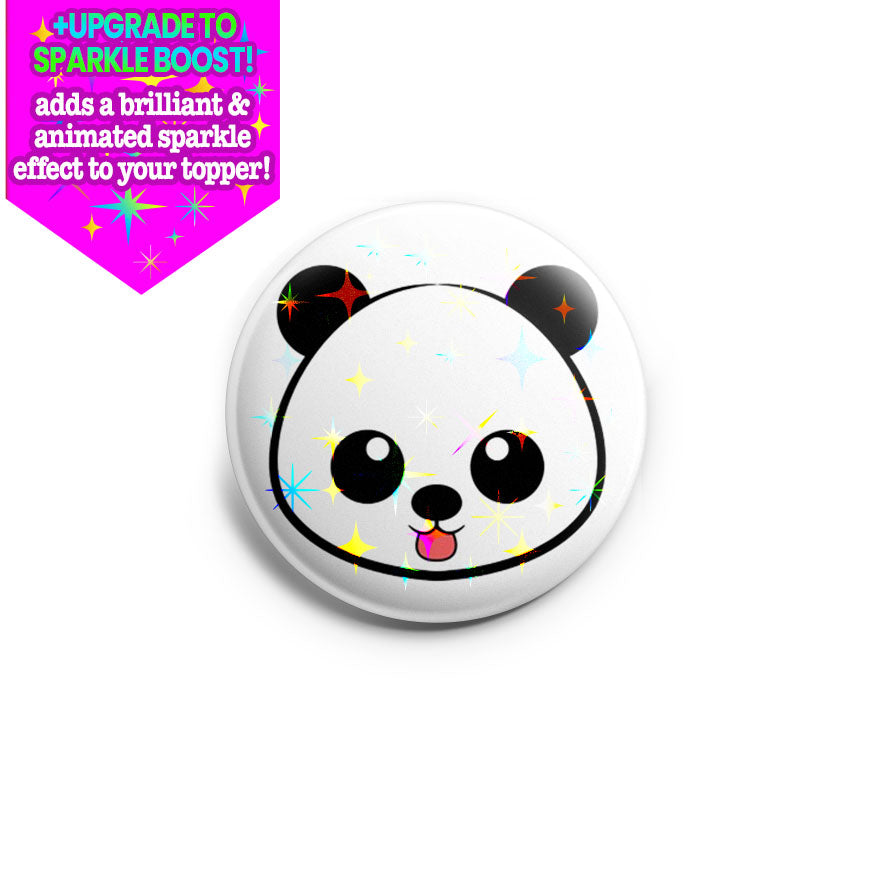 Cute Panda Topper - Make it Sparkle - Topperswap