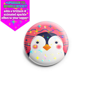 Penguin Face Topper - Vault