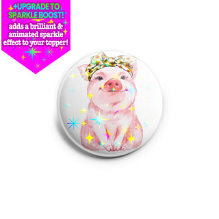 Pretty Pig Topper