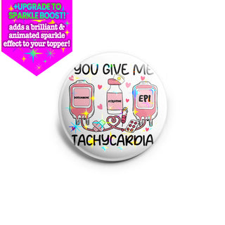 Tachycardia Love Note Topper