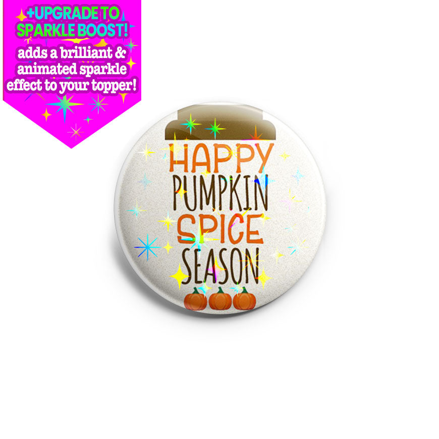 Pumpkin Spice Season Topper - Vault - Make it Sparkle - Topperswap