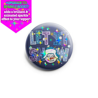 Cozy Snowfall Magic Topper