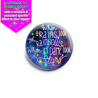 Rainbows & Stars Topper