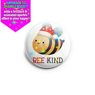 Bee Kind Santa Bee Topper