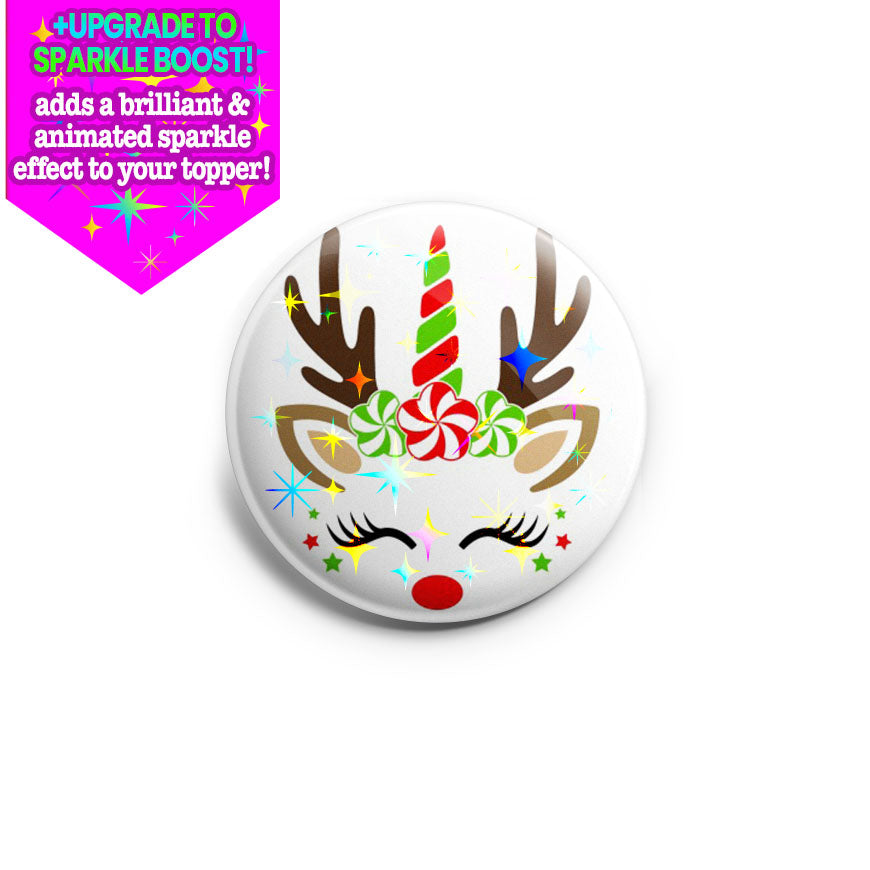 Glam Reindeer Topper - Make it Sparkle - Topperswap