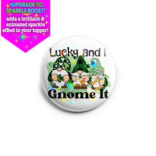 Gnome It's Lucky Topper
