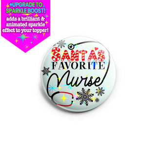 Santa’s Favorite Nurse Topper - Vault