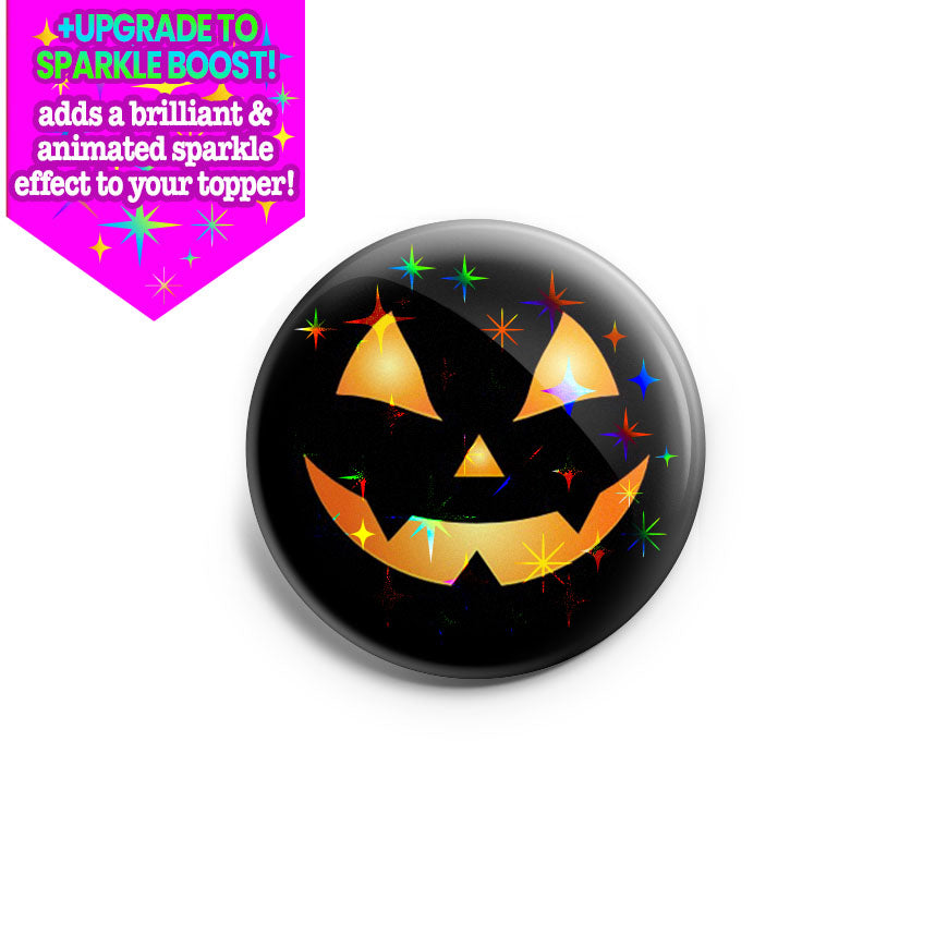 Scary Jack-O-Lantern Topper - Vault - Make it Sparkle - Topperswap