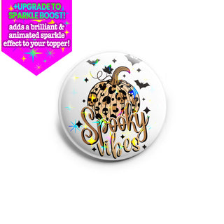 Animal Print Skeleton Pumpkin Topper