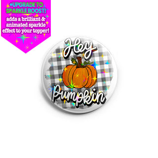 Hey Pumpkin Flannel Topper