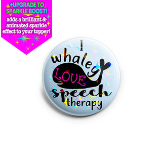 I Whaley Love Speech Therapy Topper