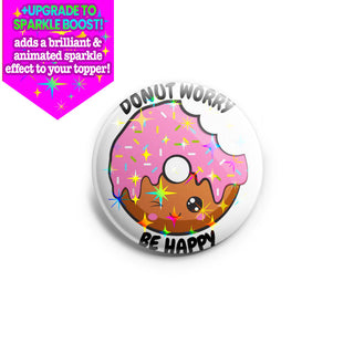 Sprinkled Donut Worry Topper