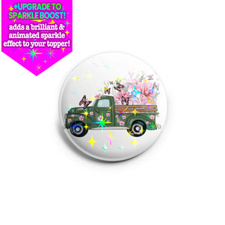 Spring Floral Truck Topper
