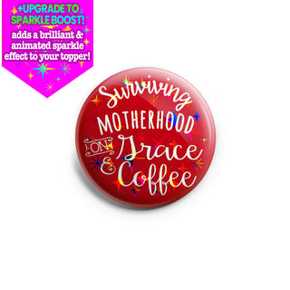 Surviving Motherhood on Grace & Coffee Topper