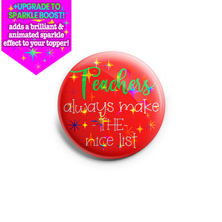 Teacher Nice List Topper - Vault