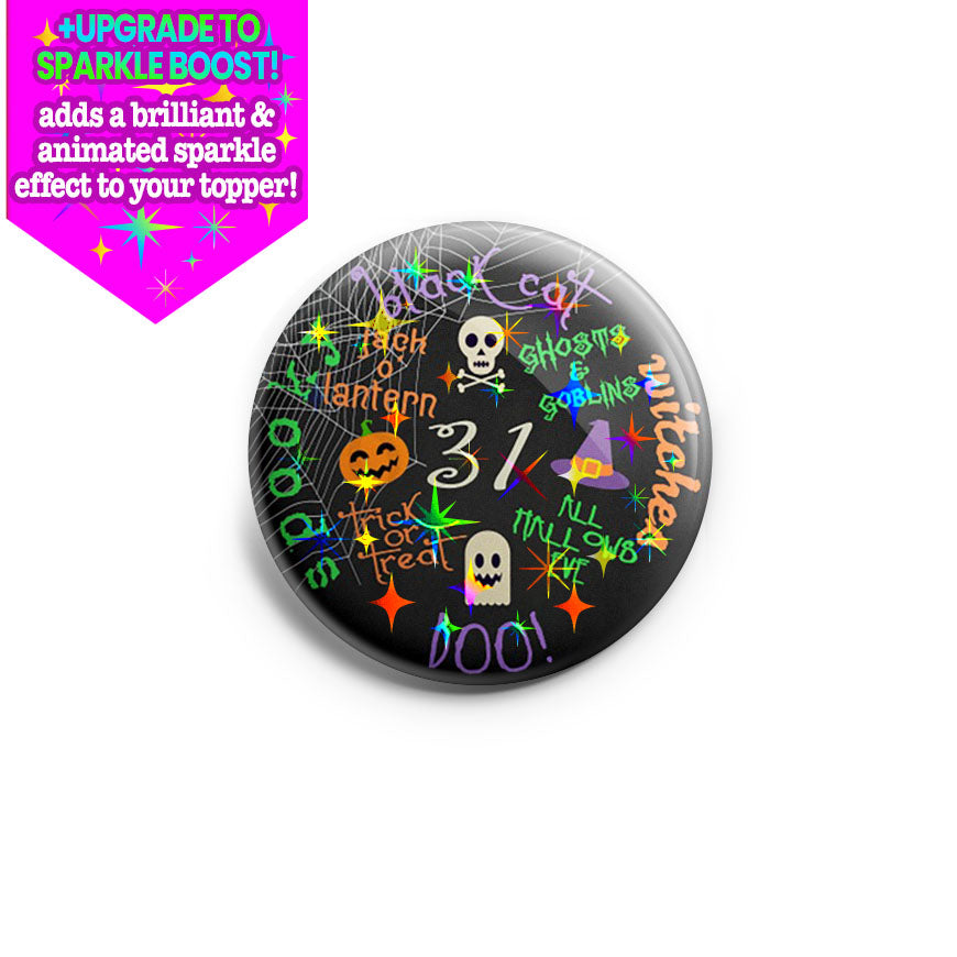 This Is Halloween Mashup Topper - Vault - Make it Sparkle - Topperswap