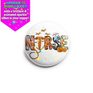 Halloween Time for Nurse Topper