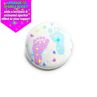 Love Baby Feet Topper
