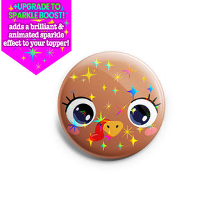 Pretty Turkey Face Topper