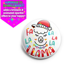 Fa La La Llama Joy Topper