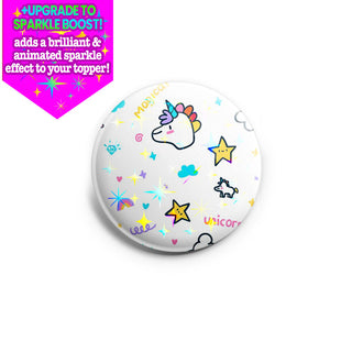Unicorn Mashup Day Topper