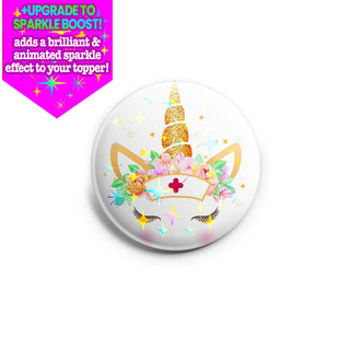 Unicorn Nurse Topper