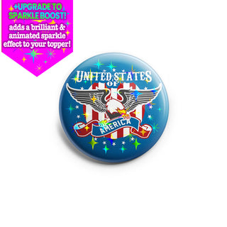 USA Bald Eagle Topper