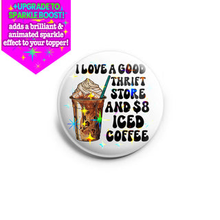Thrift Store Coffee Topper