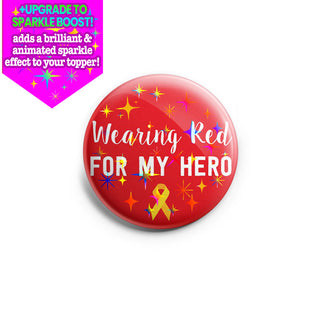 Wearing RED For My Hero Topper