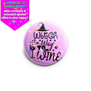 Witch Wine Topper