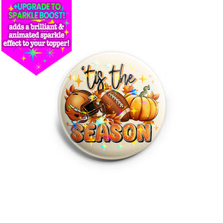 Game Day Pumpkin Topper