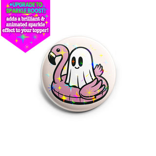 Ghost Halloween Topper