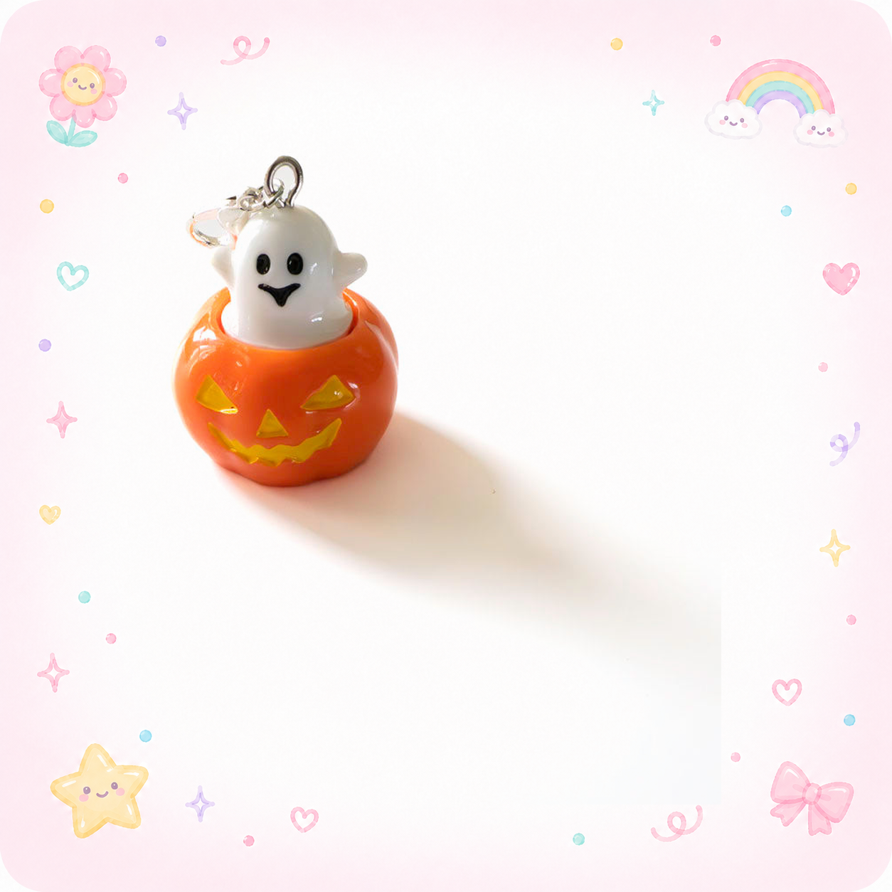 Jack & Ghostly Giggles Charm Swapfinity Badge Reel Add-on - - Topperswap