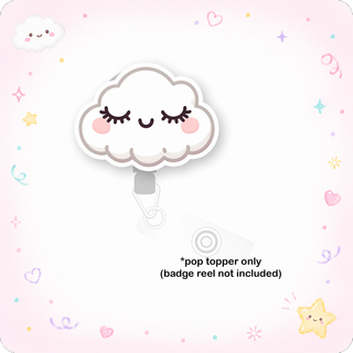 White Cloud Pop Topper