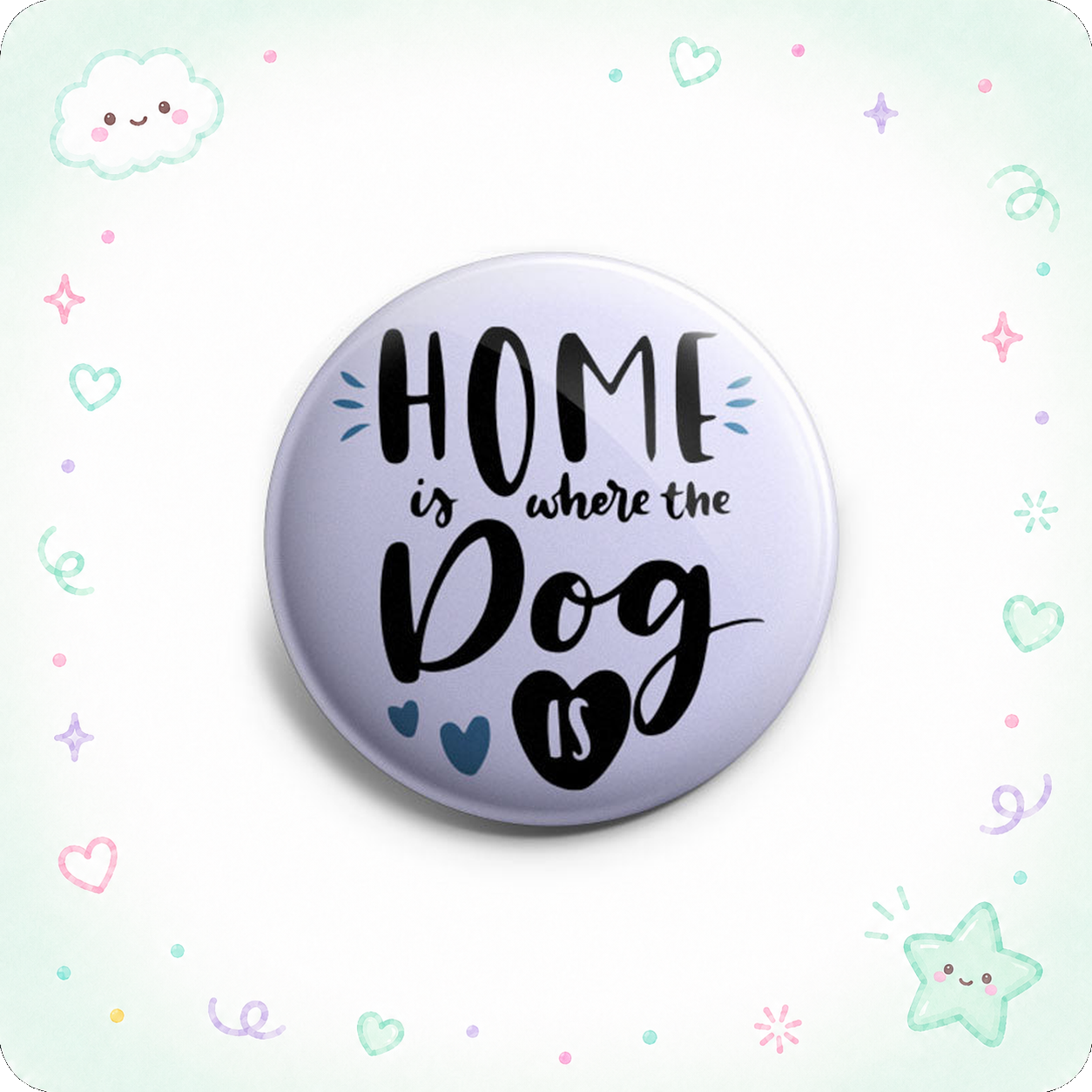 Home Where Dog Is Topper - - Topperswap