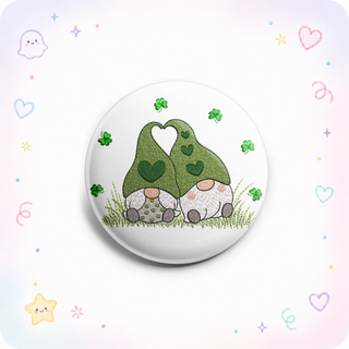 Gnomes of Love Heart Topper