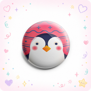 Penguin Face Topper - Vault