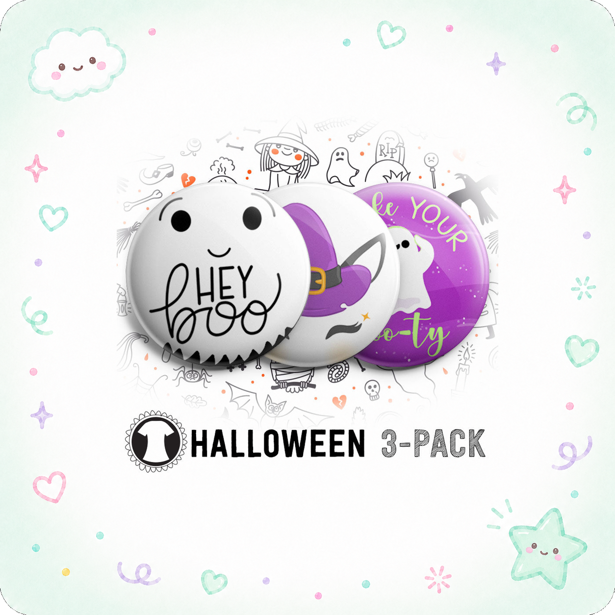Boo 3-Pack (Save 5%) - - Topperswap