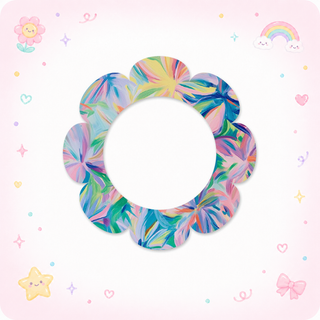 Serene Pastel Watercolor Florals Swapper