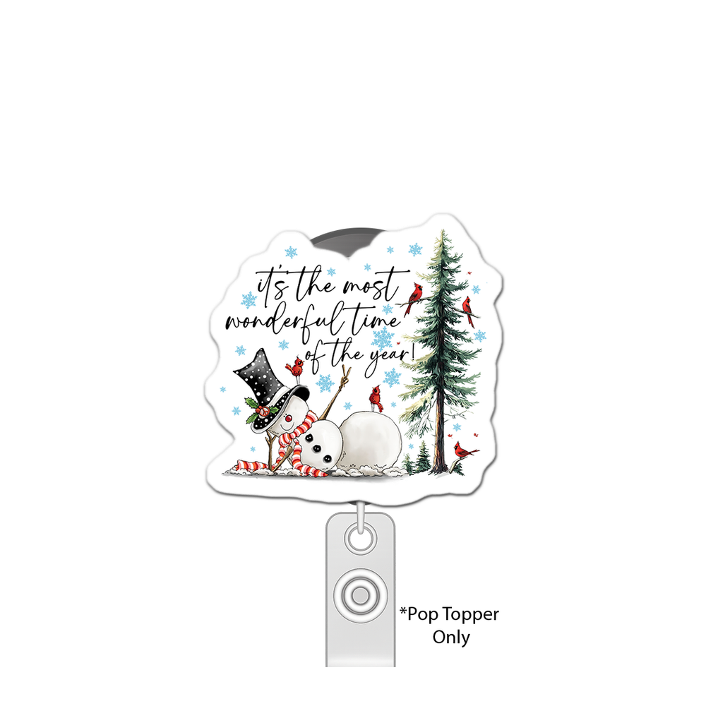 Winter Wonderland Warrior Pop Topper - - Topperswap